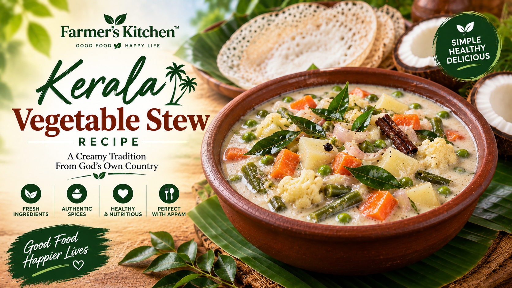 Kerala Vegetable Stew Recipe – Creamy & Delicious